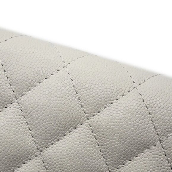 CHANEL Boy Chanel Chain Wallet Calfskin White - Picture 9 of 14